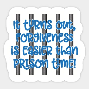 Prison Time Sticker